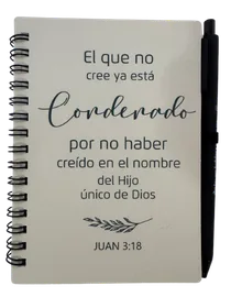 LIBRETA CON LAPICERO 